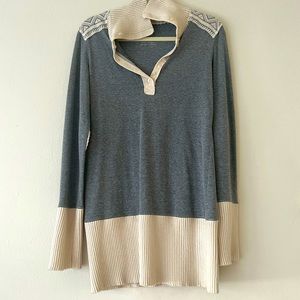 Free People Winter Tunic with Elbow Patches